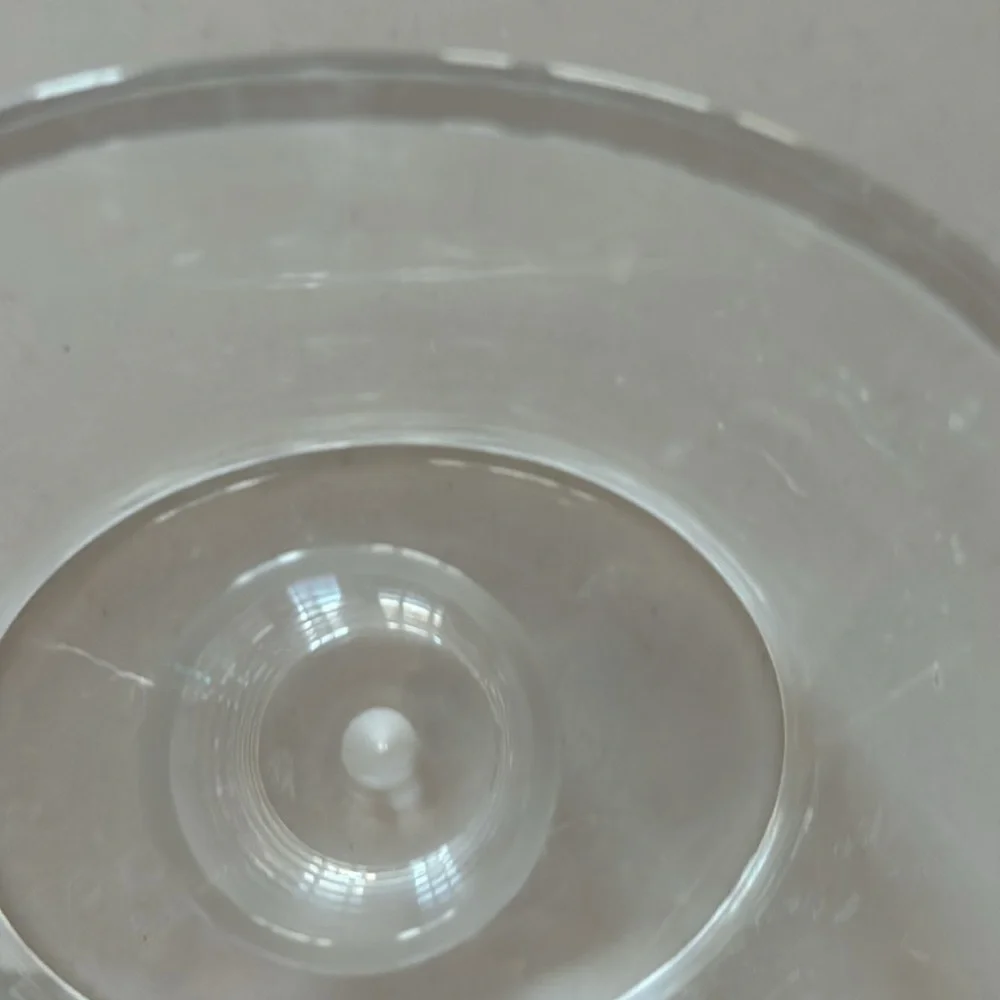 Acrylic cotton ball/q-tip holder